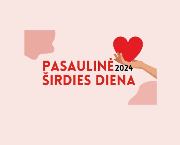 Rugsėjo 29 - Pasaulinė širdies diena