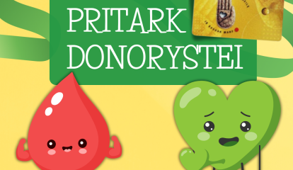 Akcija: ,,Pritark donorystei"