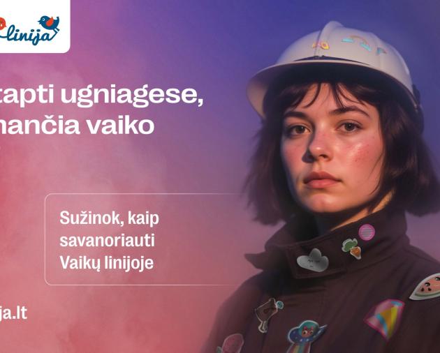 Vaikų linija ieško savanorių